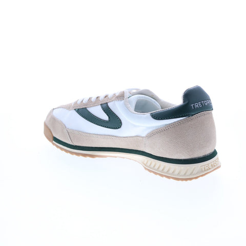 Tretorn Rawlins 2.0 A-RAWLINS Womens White Suede Lifestyle Sneakers Shoes