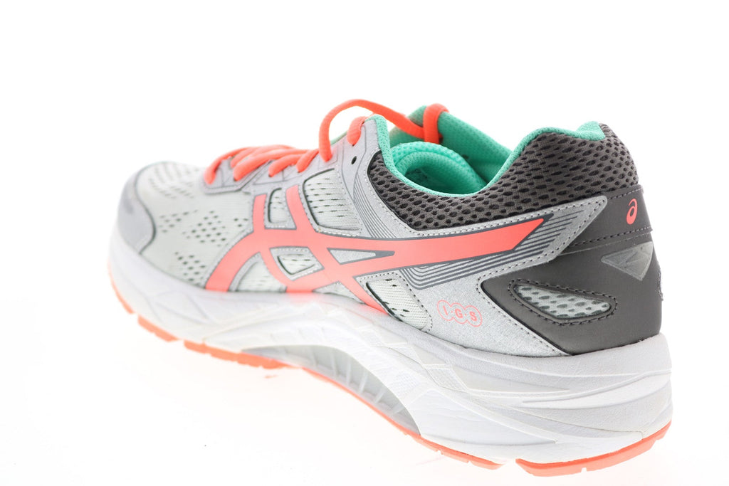 Asics Gel-Fortitude T5G7N Mens Gray Synthetic Athletic Running Shoes - Ruze Shoes