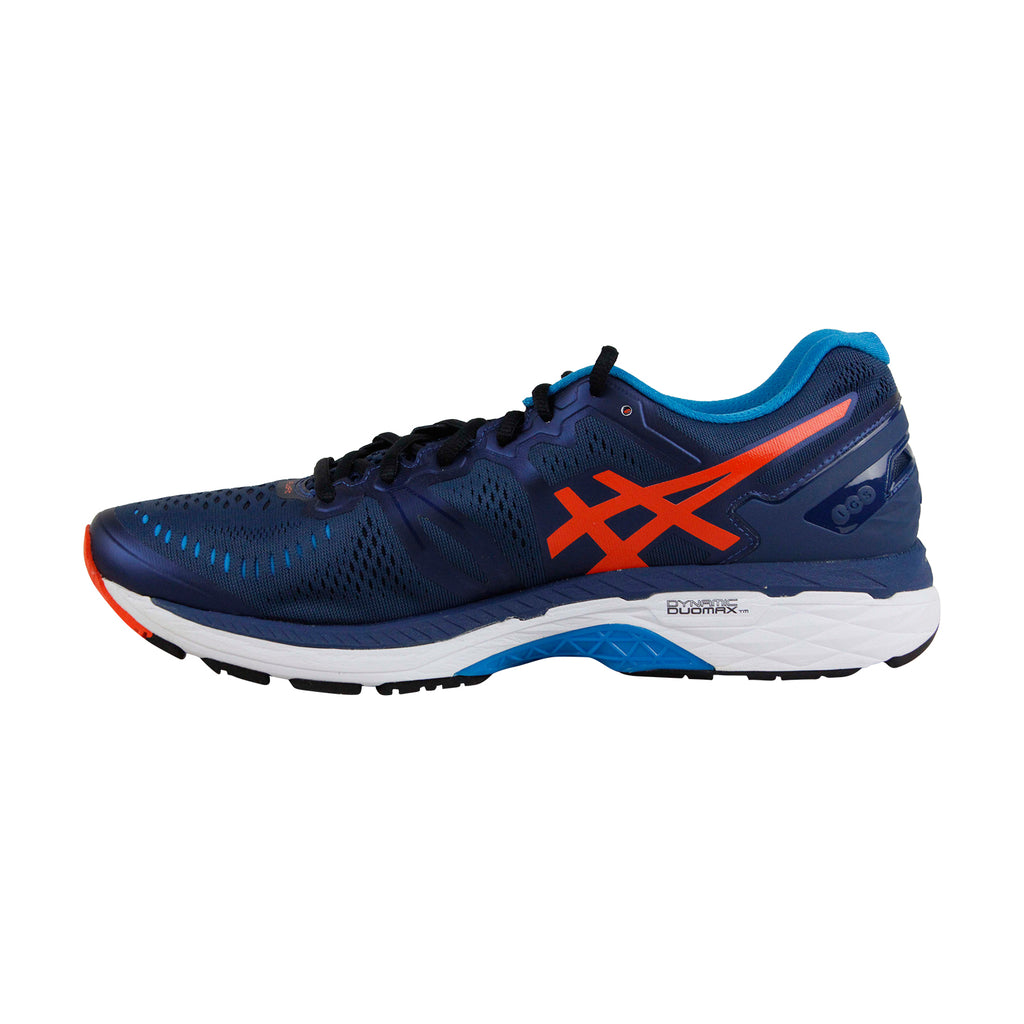 Asics Gel Kayano 23 T646N-5809 Mens Blue Canvas Lace Up Athletic Running Shoes