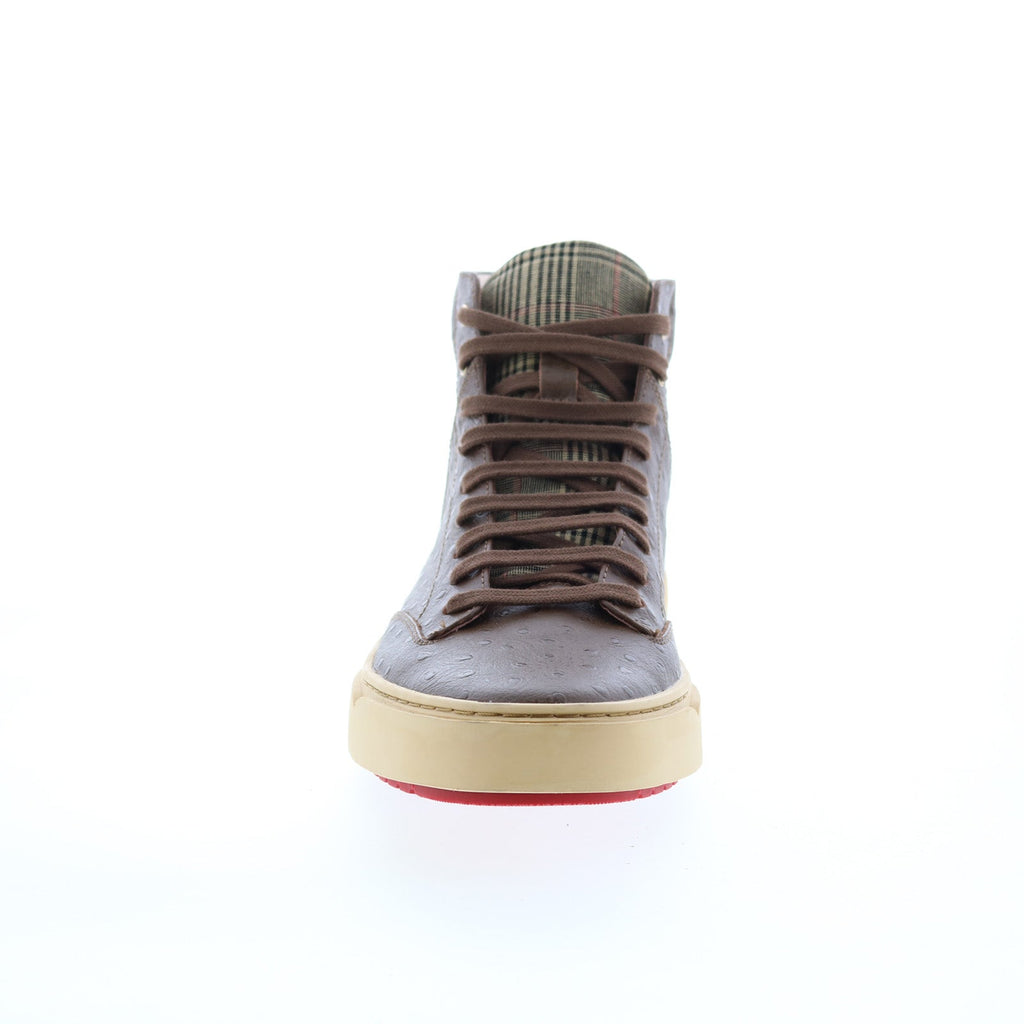 TCG Culver TCG-AW19-CUL-PLK Men’s Brown Leather Lifestyle Sneakers Shoes 10 TCG Culver TCG-AW19-CUL-PLK Men main image 4