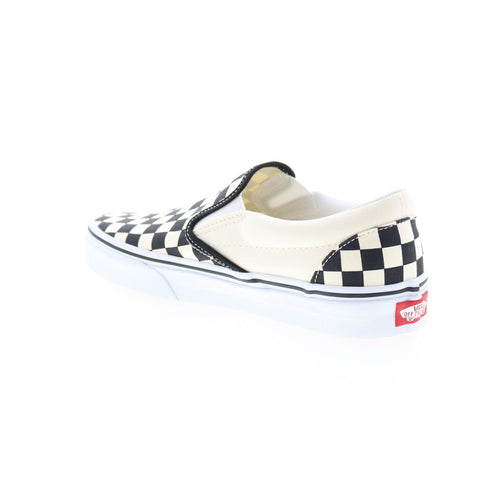 Vans Classic Slip-On VN000EYEBWW Mens Beige Canvas Lifestyle Sneakers Shoes