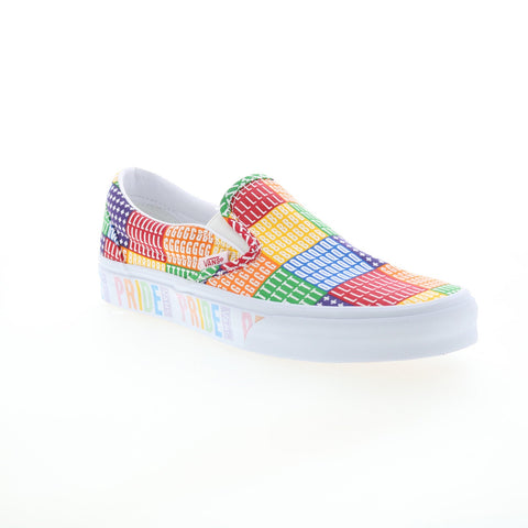 Vans Classic Slip-On VN0A33TB3WJ Mens Blue Canvas Lifestyle Sneakers Shoes