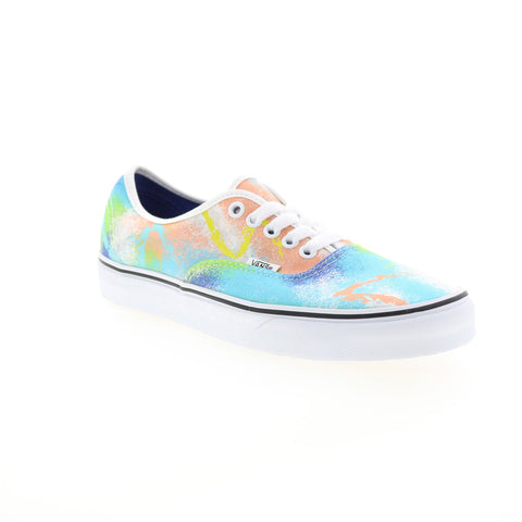 Vans Authentic VN0A348A40L Mens Orange Canvas Lifestyle Sneakers Shoes