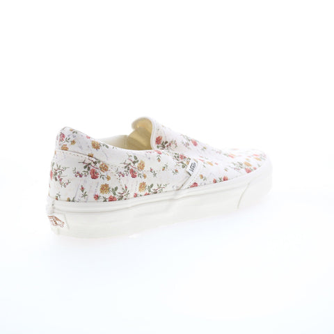 Vans Classic Slip-On VN0A38F7VMR Mens Beige Canvas Lifestyle Sneakers Shoes