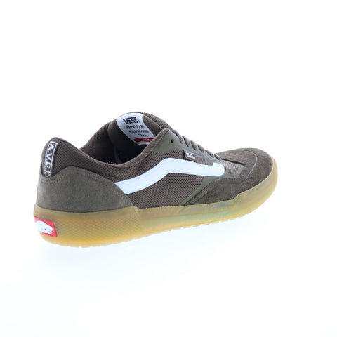 Vans Ave Pro VN0A4BT72KR Mens Brown Suede Lace Up Lifestyle Sneakers Shoes