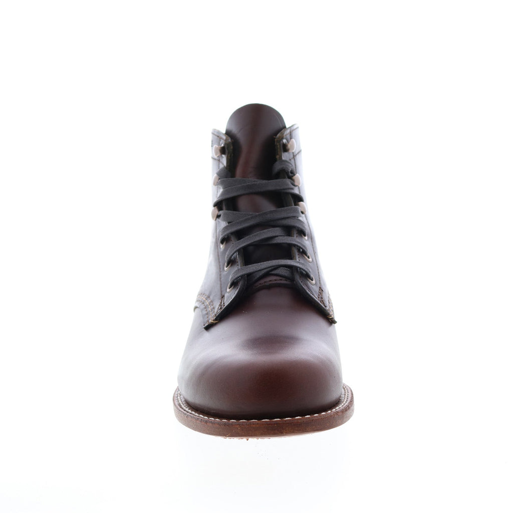 Wolverine 1000 Mile Plain Toe Boot W05301 Mens Brown Casual Dress Boot