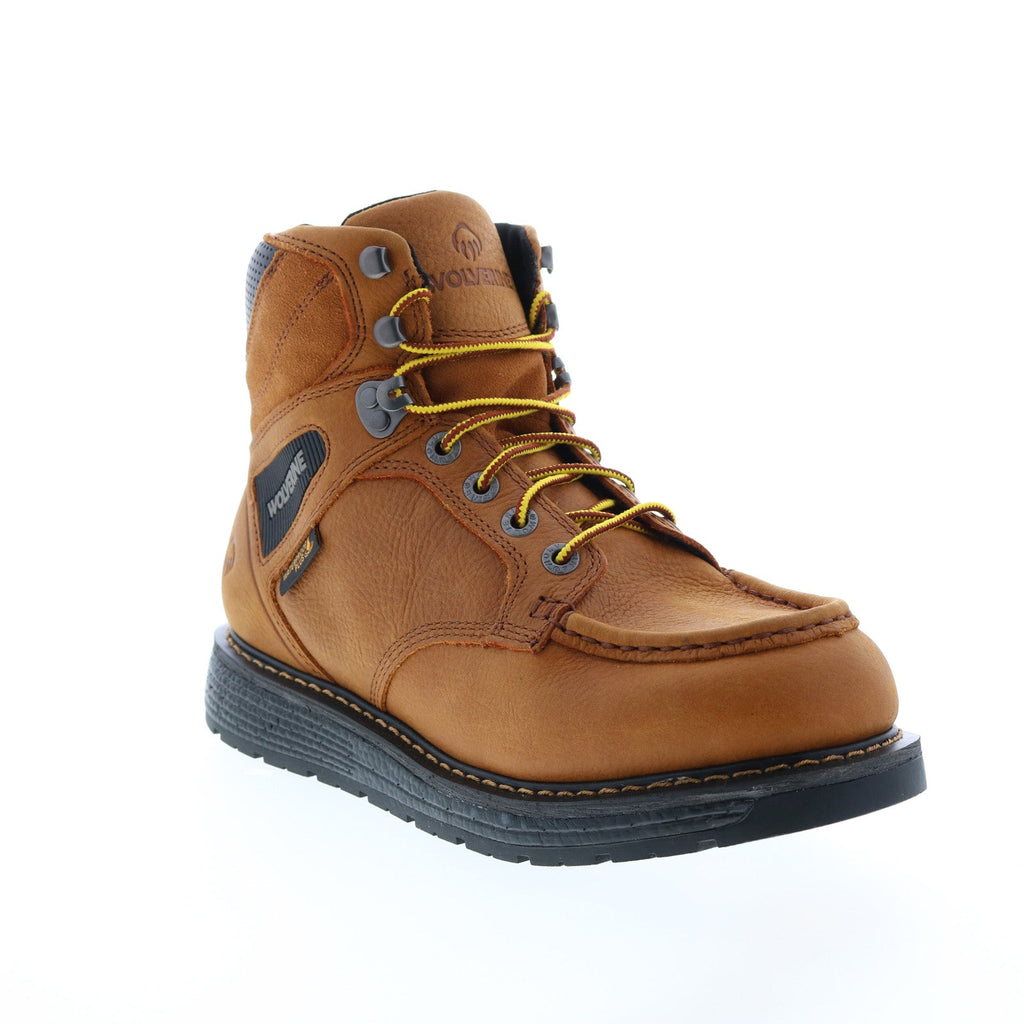 Wolverine Hellcat Moc 6" W080029 Mens Brown Leather Lace Up Work Boots