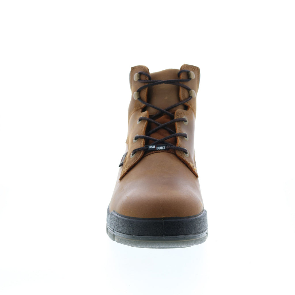 Wolverine Ramparts USA 6" Waterproof+ W190019 Mens Brown Wide Work Boo