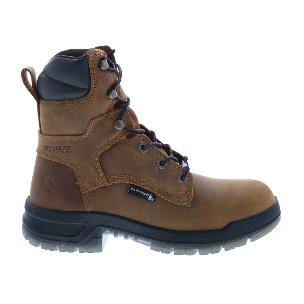 Wolverine Ramparts 8" Boot W190020 Mens Brown Leather Lace Up Work Boo