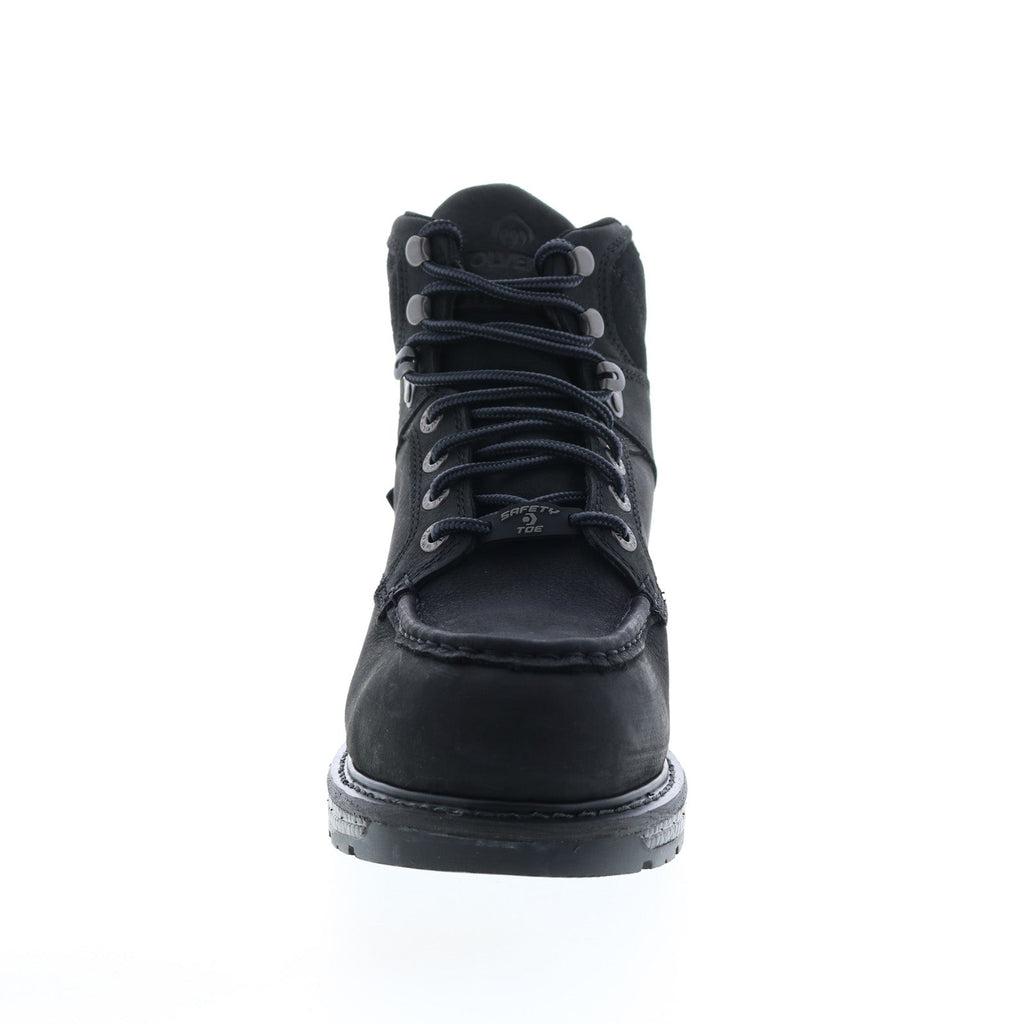 Wolverine Hellcat Wedge Moc-Toe Ultraspring WP CM 6" Mens Black Wide B