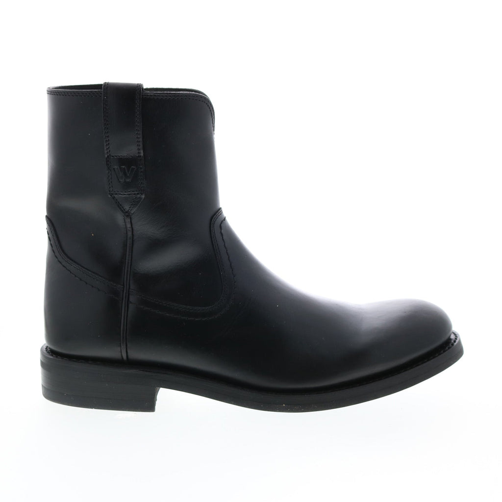 Wolverine Blvd PullOn Zip Boot W990095 Mens Black Casual Dress Boots