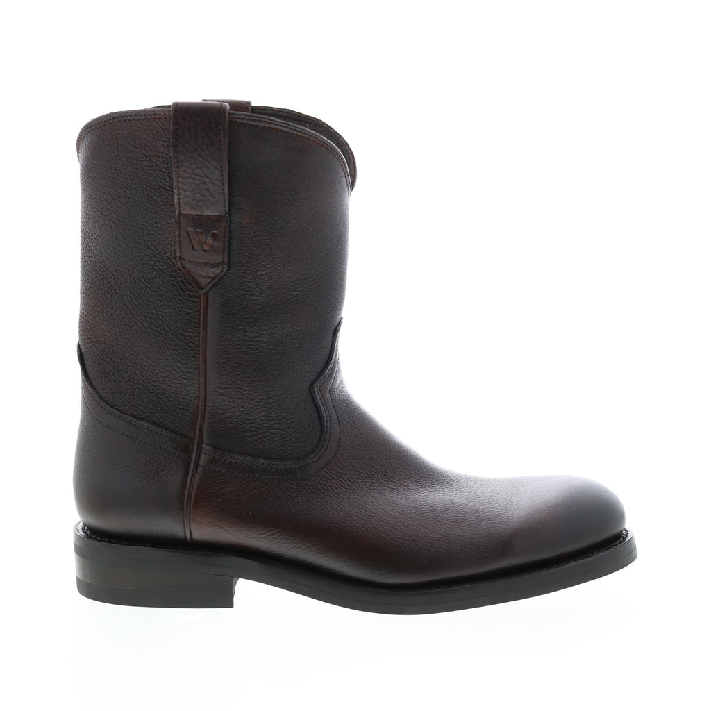 Wolverine Leather BLVD Pull-On W990100 Brown Casual Dress Boots Wolverine | Shoes | Wolverine Blvd Pullon W9900 Mens Brown  main image 4