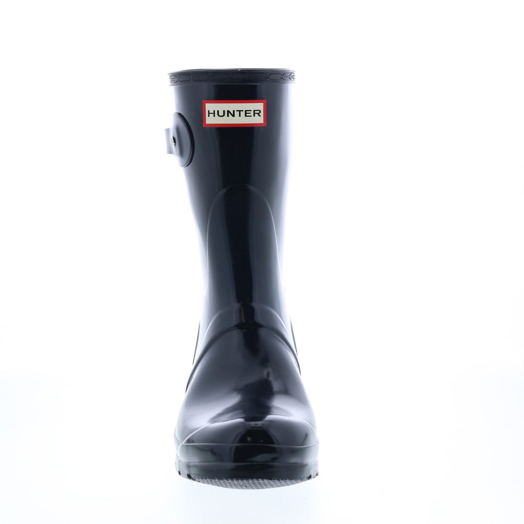 Hunter - Womens Original Short Gloss Boot Wfs1000rglblk - Black