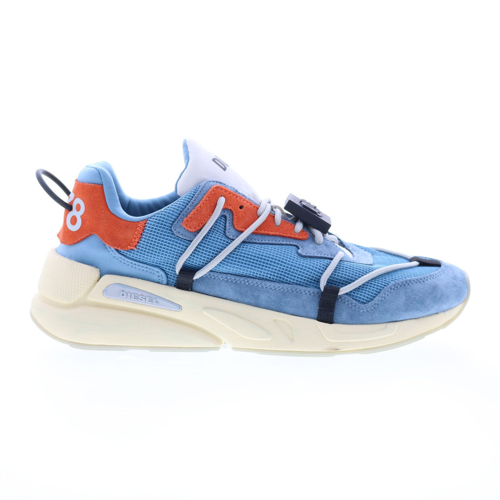 Diesel S-Serendipity Lace Mens Blue Canvas Lifestyle Sneakers
