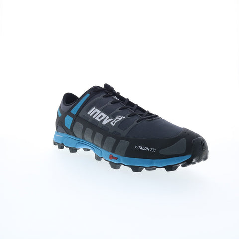 Inov-8 X-Talon 230 000710-GYBL Mens Black Synthetic Athletic Hiking Shoes