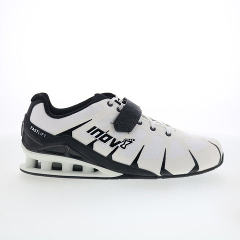 Inov-8 Fastlift 360 000918-WHBK Mens White Athletic Weightlifting Shoes