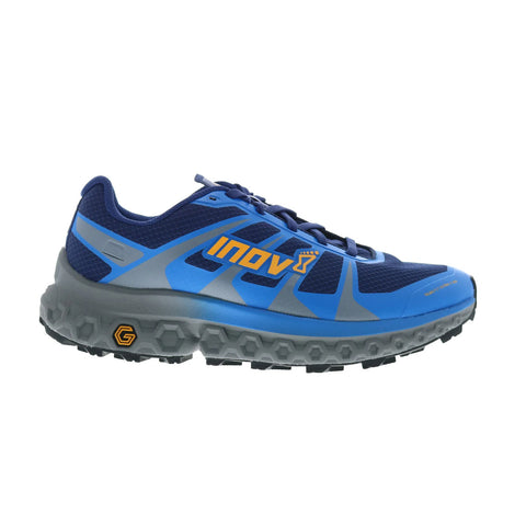 Inov-8 TrailFly Ultra G 300 Max Mens Blue Mesh Athletic Hiking Shoes