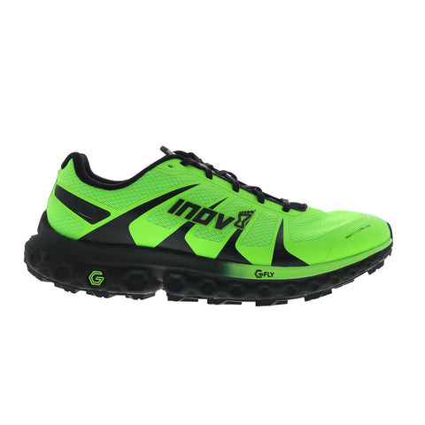 Inov-8 TrailFly Ultra G 300 Mens Green Mesh Athletic Hiking Shoes