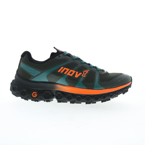 Inov-8 TrailFly Ultra G 300 Max Mens Black Mesh Athletic Hiking Shoes