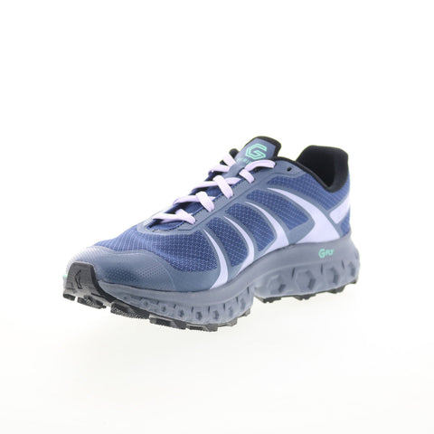 Inov-8 TrailFly Ultra G 300 Max Womens Blue Mesh Athletic Hiking Shoes