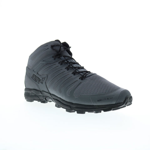 Inov-8 Roclite G 345 001016-GYBK Mens Gray Canvas Hiking Boots