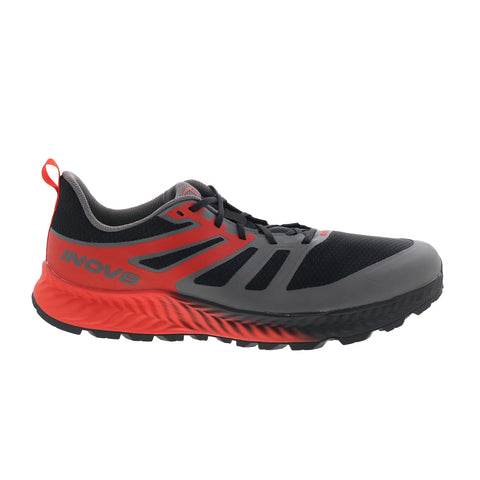 Inov-8 TrailFly 001148-BKFRDG Mens Black Wide Synthetic Athletic Hiking Shoes