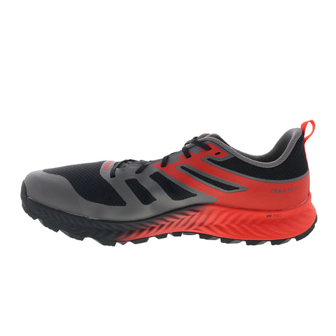 Inov-8 TrailFly 001148-BKFRDG Mens Black Wide Synthetic Athletic Hiking Shoes