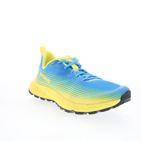 Inov-8 TrailFly Speed 001150-BLYW Mens Blue Wide Athletic Hiking Shoes