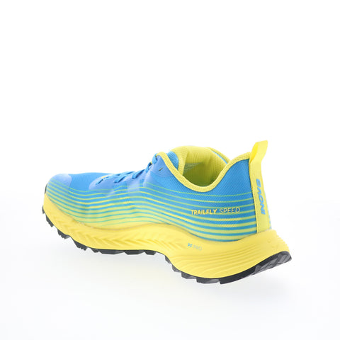 Inov-8 TrailFly Speed 001150-BL Mens Blue Synthetic Athletic Hiking Shoes