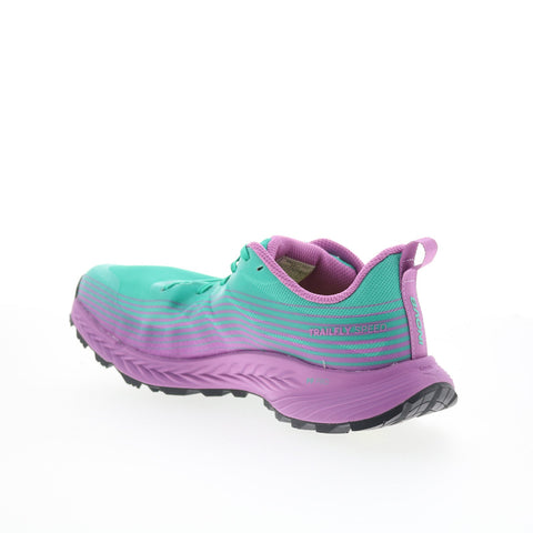 Inov-8 TrailFly Speed 001151-AQPL Womens Purple Wide Athletic Hiking Shoes