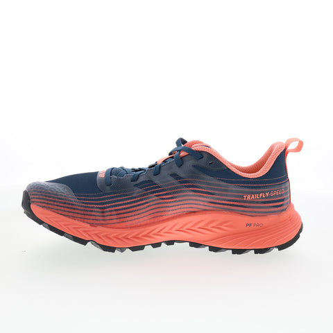Inov-8 TrailFly Speed 001151-NYCO Womens Blue Synthetic Athletic Hiking Shoes