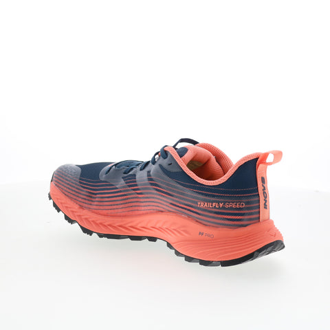 Inov-8 TrailFly Speed 001151-NYCO Womens Blue Synthetic Athletic Hiking Shoes