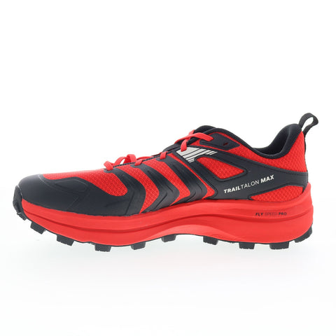 Inov-8 TrailTalon Max 001354-RDBK Mens Red Wide Athletic Hiking Shoes