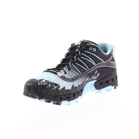 Garmont 9.81 Bolt 002503 Womens Black Canvas Lace Up Athletic Hiking Shoes