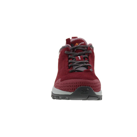 Garmont Groove G-Dry 002599 Womens Red Leather Lace Up Athletic Hiking Shoes