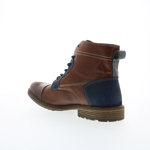 Parc City Boot Co. Westpoint 022-52 Mens Brown Leather Casual Dress Boots