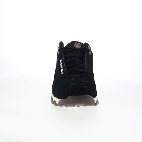 K-Swiss ST329 CMF 03426-033 Mens Black Nubuck Lifestyle Sneakers Shoes