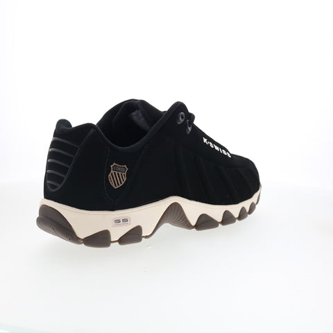 K-Swiss ST329 CMF 03426-033 Mens Black Nubuck Lifestyle Sneakers Shoes