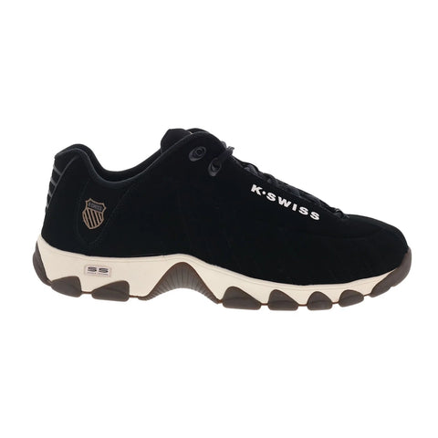 K-Swiss ST329 CMF 03426-033 Mens Black Nubuck Lifestyle Sneakers Shoes