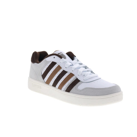 K-Swiss Court Palisades 06931-919 Mens White Lifestyle Sneakers Shoes