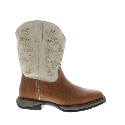 Roper Wilder 09-020-1680-3100 TA Mens Brown Wide Cowboy Western Boots
