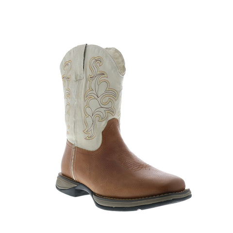 Roper Wilder 09-020-1680-3100 TA Mens Brown Wide Cowboy Western Boots