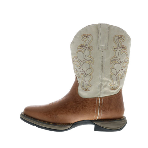 Roper Wilder 09-020-1680-3100 TA Mens Brown Wide Cowboy Western Boots