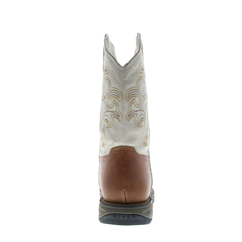 Roper Wilder 09-020-1680-3100 TA Mens Brown Wide Cowboy Western Boots