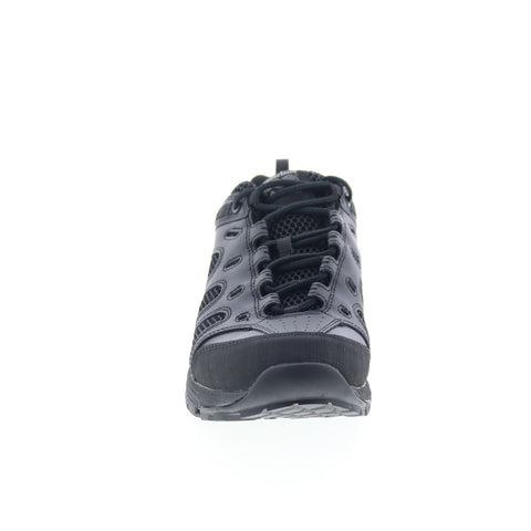 Timberland Valor New Market Oxford 90667 Mens Black Wide Leather Work Shoes