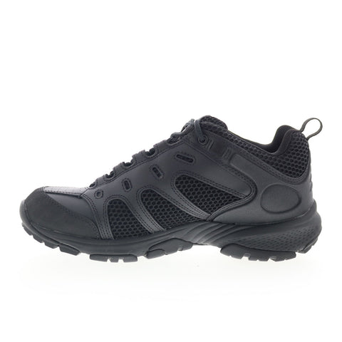 Timberland Valor New Market Oxford 90667 Mens Black Wide Leather Work Shoes
