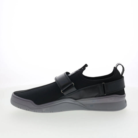 Pajar Yale 55552 Mens Black Leather Strap Lifestyle Sneakers Shoes