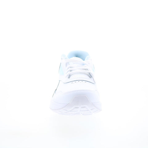 Reebok Walk Ultra 7 DMX MAX Womens White Leather Lifestyle Sneakers Shoes