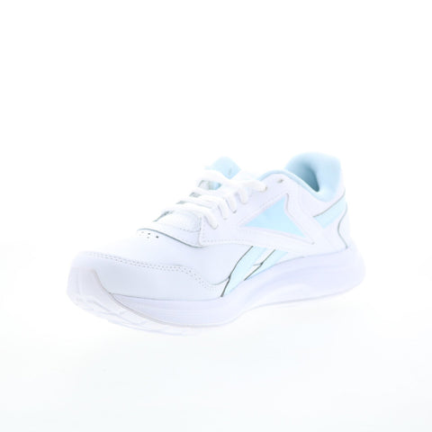 Reebok Walk Ultra 7 DMX MAX Womens White Leather Lifestyle Sneakers Shoes