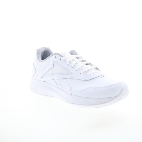 Reebok Walk Ultra 7 DMX MAX Wide 2E Mens White Lifestyle Sneakers Shoes